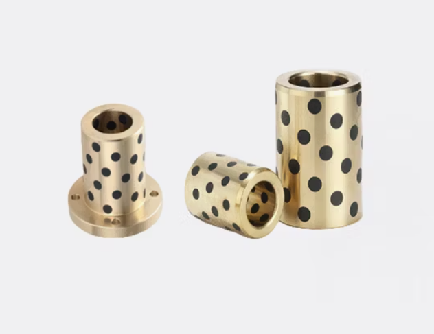 Bạc Lót Đồng Than Chì: Vòng Bi Tự Bôi Trơn Dạng Ống Tiêu Chuẩn