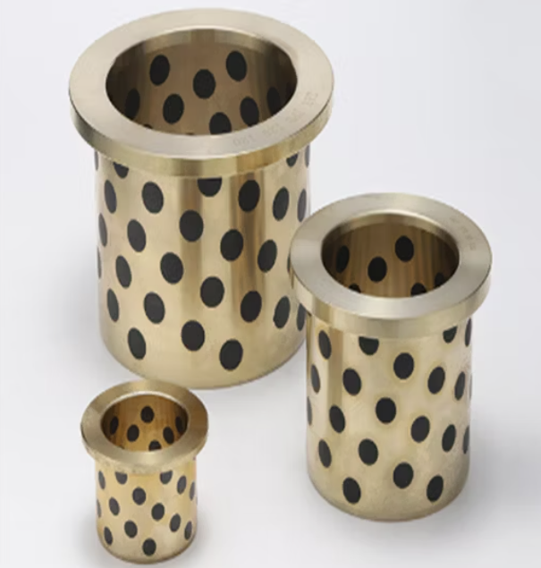 Bạc Lót Đồng Thau Tự Bôi Trơn Csn6zn6pb3: Vòng Bi Có Cổ Chống Mài Mòn Cao Cấp